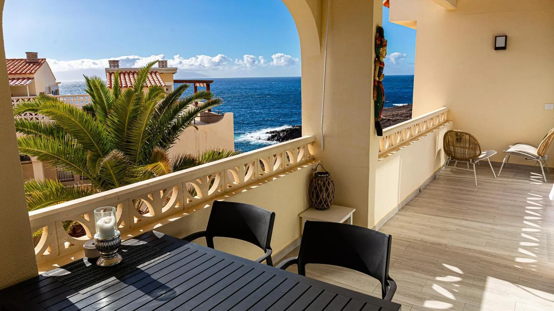 Dachterrassen Wohnung Teneriffa Callao Salvaje Spanien